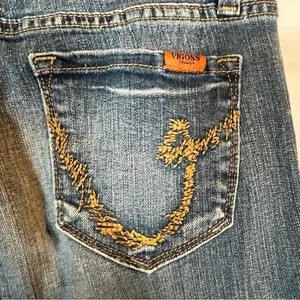 Vigoss Bootcut Jeans Womens Sz‎ 7 Straight Medium Wash Classic Normcore Everyday thumbnail 7