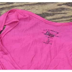 Bass Womens Logo Tank Top GS653M05 Pink S thumbnail 3