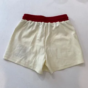 Aelfric Eden Athletic Mesh Shorts XS Cream Red Varsity Y2K NWT thumbnail 3