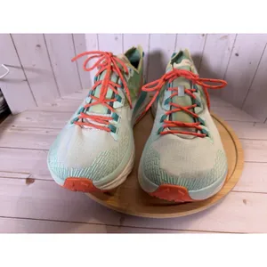 Altra Mont Blanc Women's 12 Mint Green Coral Trail Running Shoes Vibram Hike thumbnail 7
