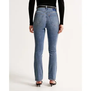 Abercrombie & Fitch Ultra High Rise 90s Slim Straight Jean NWT SIZE 31/12S thumbnail 3