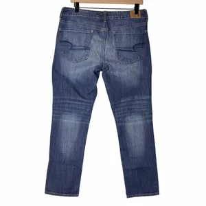 American Eagle Skinny Jeans Mid-Rise Stretch Denim Women's size 12 thumbnail 2