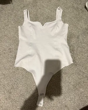 Abercrombie and fitch sweetheart tank top bodysuit thumbnail 1
