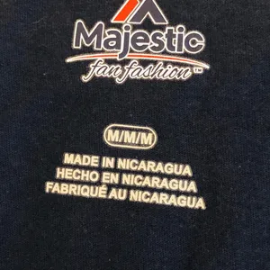 Majestic Boston Red Sox Blue Shirt Medium thumbnail 4