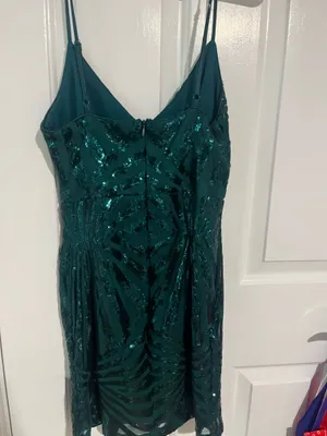 Lulus green bodycon mini homecoming dress thumbnail 3