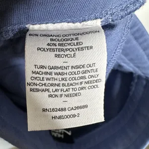 NEW Human Nation Jogger Sweat Pants Women's Smiley Blue Size 2 XS thumbnail 4