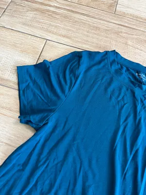 Womens Athleta Blue/Green Workout Top - S thumbnail 2