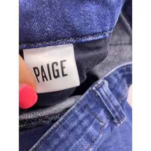 Paige Wide Leg Jeans‎ Women 26 Blue High Rise Trouser Denim thumbnail 3