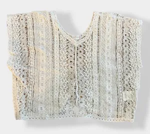 Altard State Crochet Sheer Boho Beachy Indie Top Size‎ S thumbnail 1