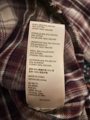 Free People Plaid Blazer thumbnail 6
