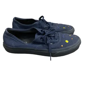 VANS Era Gold Mono Blue Canvas Sneakers Unisex Lace Up Men 7 Women 8.5 thumbnail 6