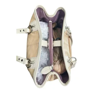 Coach Penelope Beige Tan Leather Tote Shoulder Bag F19264 Y2K thumbnail 14