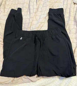 Black Scrub Pants Size M thumbnail 1