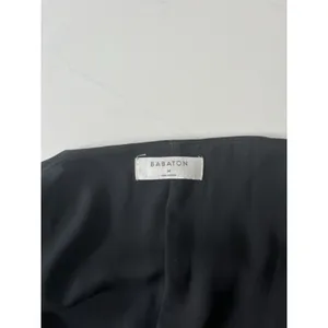 Aritzia BABATON Wallace Black Short-Sleeve Wrap Dress Size Medium thumbnail 4