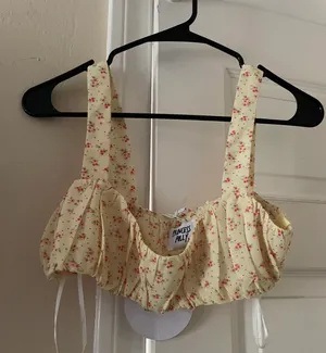 Princess Polly Lily Top Yellow thumbnail 1