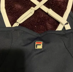 FILA Navy Blue Workout Top Small thumbnail 3