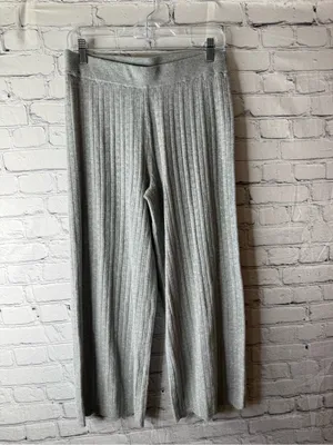 Magnolia Ribbed Knit Sleeveless Sweater Top and Wide-Leg Pants Set m/L thumbnail 9