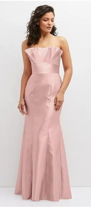 ALFRED SUNG ROMY · STYLE D853 · SATIN TWILL ballet pink thumbnail 1
