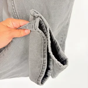 Abercrombie & Fitch Ankle Straight Womens Jeans Sz 26 Gray Y2K Grunge 90s Indie thumbnail 8