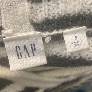 Gap Striped Pullover Hoodie Sweater Size Small thumbnail 7
