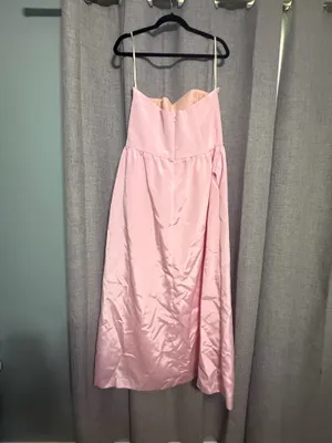 Baby Pink Bridesmaid Dress thumbnail 2