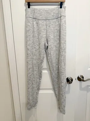 FREE PEOPLE FP MOVEMENT Hybrid Exposed Seam High‎ Rise Leggings Gray Size Small thumbnail 4