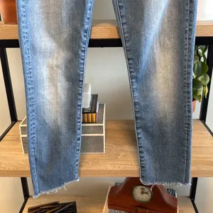 MOTHER The Looker Ankle Fray Cropped Jeans in Wild & Sweet Wash, 24 thumbnail 3