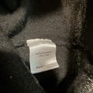 Tuckernuck Black Linen Blend Clayton Knit Polo‎ Top Size XS/S thumbnail 5