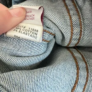 J Brand Bowie Two Tone‎ Jean Jacket thumbnail 10