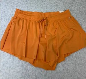 DSG Womens High-Rise‎ Flutter Short 3 Inch Vintage Orange Small NWT DAW15200 thumbnail 1