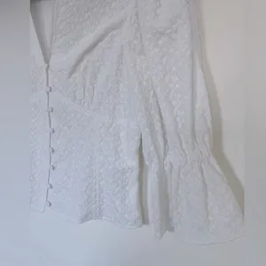 Rebecca Taylor La Vie Leaf Embroidered Cotton Top nwt $195 extra large XL corset thumbnail 5