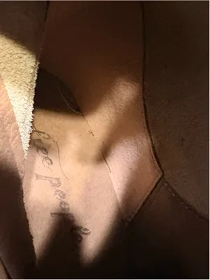 Free People Essential Tall Slouch Boots Metallic Gold Size 38 thumbnail 12