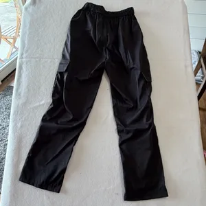 Women's Black Pull On with Button and Zip Closure Pants Size M #260611 thumbnail 6