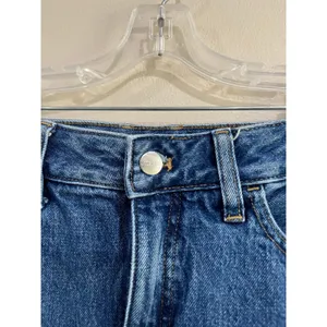 J.Crew Barrel Leg Jeans Size 31 High‎ Rise Cropped 100% Cotton Denim thumbnail 9