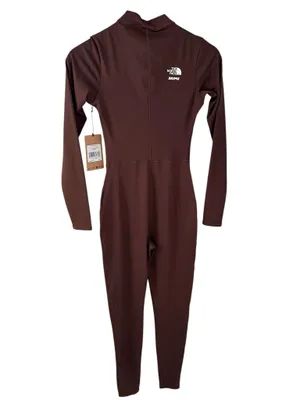 The Northface x Skims Refina Bodysuit in Cocoa Size Small NWT Authentic thumbnail 3