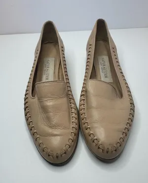 Naturalizer Light Beige Soft Loafers Size 8  thumbnail 1