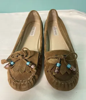 Steve Madden Beatitt Wheat Moccasins - Size 9 M‎ S-271 thumbnail 1
