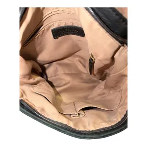 American Leather Co. Black Leather Backpack thumbnail 7