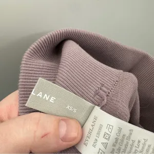Everlane The Seamless High Rise‎ Leggings in Dusty Purple Size XS/S NEW thumbnail 10