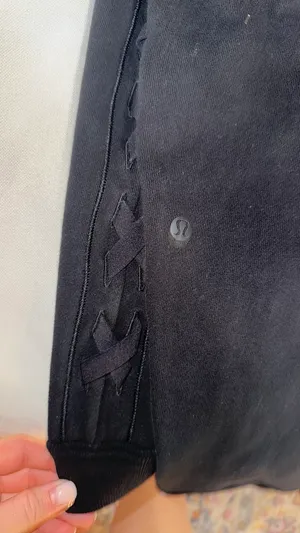 Lululemon Braided Detail High-Rise Joggers Black thumbnail 3