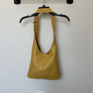 Montana West Mustard Yellow Leather Slouchy Hobo Bag Purse + Sm Bag Boho Western thumbnail 3