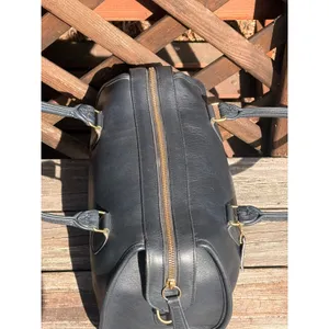 Coach Vintage Broadway Satchel Navy Blue Speedy Leather thumbnail 5