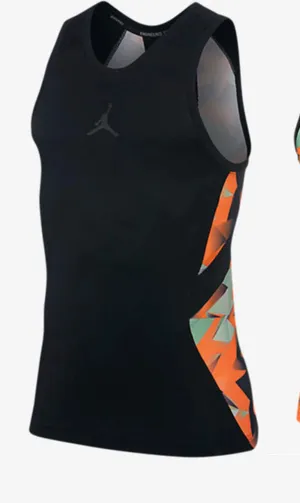 Air Jordan Women's Medium Stay Cool Compression Tank Retro 7 Jumpman Geometric thumbnail 1
