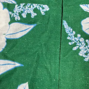 Farm Rio Green Blue Floral Pineapple Linen Mini Dress XXS NWT Ruched Puff Sleeve thumbnail 16
