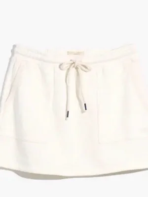 Madewell MWL Pull-On
Drawstring Skirt thumbnail 3