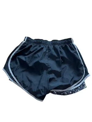 Nike Dri Fit Black Athletic Shorts with Bike Shorts Medium thumbnail 3