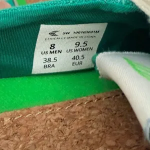 Cariuma Oca Low Top Sneakers Green Canvas Lace Up ‎ Shoes Men 8 Women 9.5 thumbnail 8