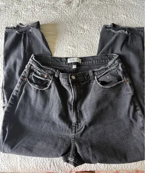 Abercrombie and Fitch ankle straight ultra high-rise curve love thumbnail 1