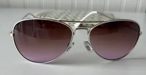 American Eagle Outfitters Pink Aviator Sunglasses thumbnail 1