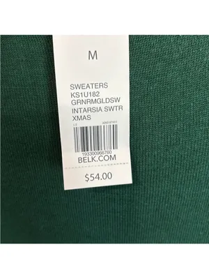 Kim Rogers Green Crewneck Sweater with Red Sequin Cardinals thumbnail 5